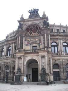 Haupteingang der Semperoper, Dresden