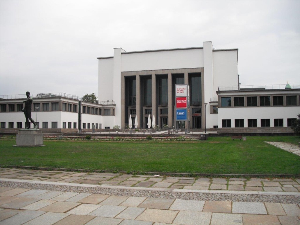 Das Deutsche Hygiene-Museum in Dresden, August 2013