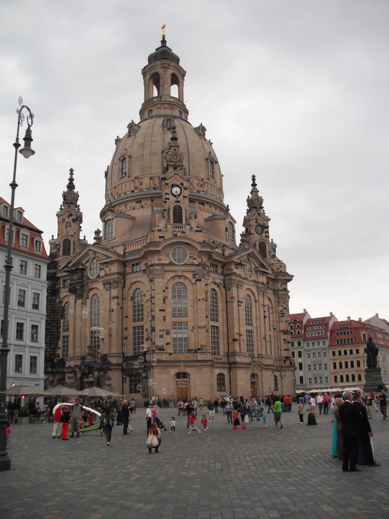 Frauenkirche in Dresden, August 2013