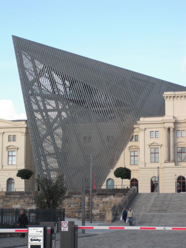 Militärhistorisches Museum: der charakteristische "Keil"