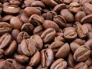 geröstete Kaffeebohnen