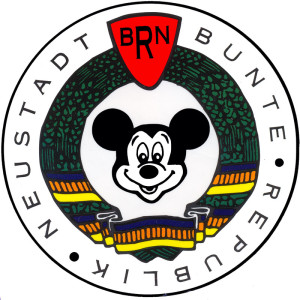 Logo der Bunten Republik Neustadt, 1995