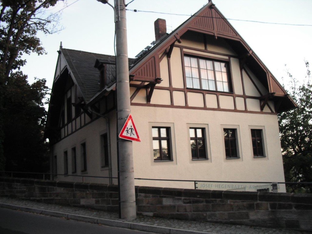 Joseph-Hegenbarth-Archiv, Ansicht Calberlastraße, Loschwitz / Dresden