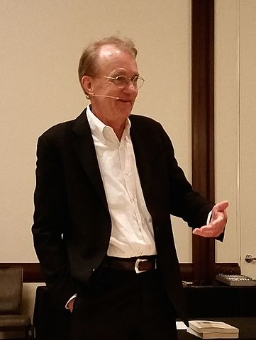 Edward Tufte bei einer Präsentation in Dallas 2015