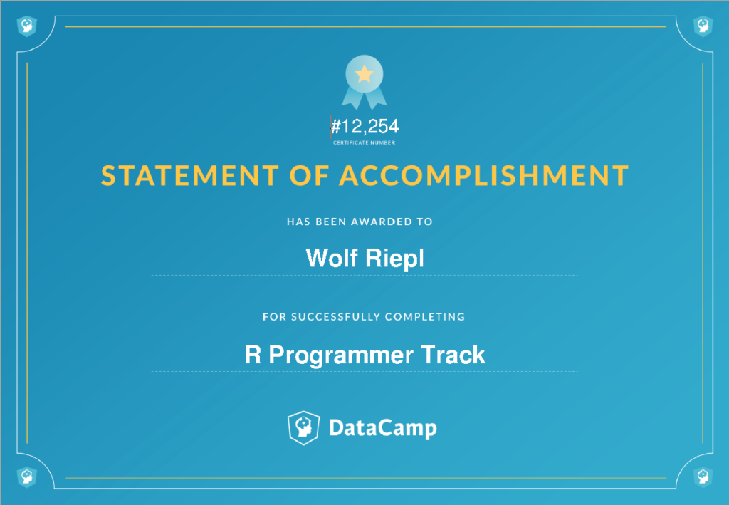 Career Track: R Programmer